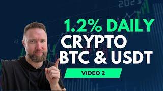 Crypto Passive Income: 1.2%/Day In USDT & BTC In 2023