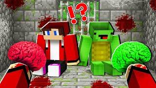 Who STOLE The BRAINS Mikey and JJ ? - Minecraft (Maizen)