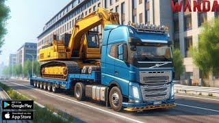 Truckers of Europe 3: Front Loader Cargo Delivery from Frankfurt to Stuttgart