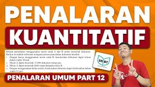 PENALARAN UMUM UTBK 2024  - PENALARAN KUANTITATIF