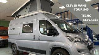 CLEVER VANS TOUR 540 con TECHO ELEVABLE