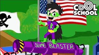 Ray's SLIME BLASTER Ruins the Parade  The Stupendous Drew Pendous | Cool School Cartoons