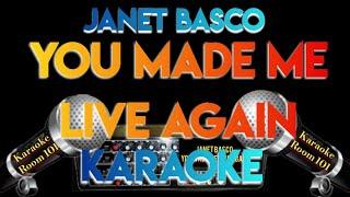 YOU MADE ME LIVE AGAIN - JANET BASCO - HD KARAOKE