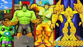 Upgrading Hulk To GOD GOLD HULK In GTA 5!