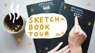 SKETCHBOOK TOUR  4. Sharing creative personal and commissioned illustration projects. 2019 - 2021