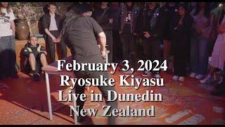 [Highlight] February 3, 2024 @RyosukeKiyasu  snare drum solo show in Dunedin, New Zealand