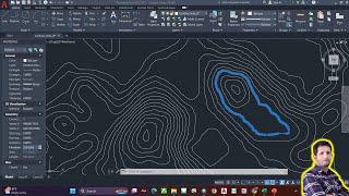 How to assign elevations to topographic polylines contour in AutoCAD