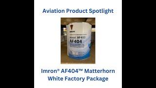Axalta Imron® AF404™ Matterhorn White Factory Package - aviation paint