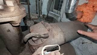 A "Snowman" Coal-Fired Steam Boiler Converted To Oil-Fired, Then Abandoned