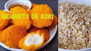 Croustillants beignets de koki  /Black eyed beans puff puff Beignets de haricots / Akara / Acara