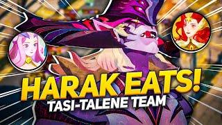 Harak Eats Up Talene and Tasi Teams!!!【AFK Journey】