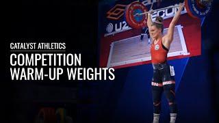 Competition Warm-Up Weights for Olympic Weightlifting