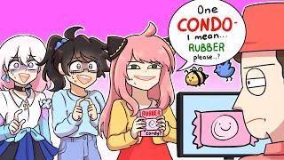 "Buying Rubber" with Friends for the First Time