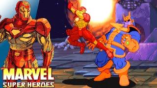 Marvel Super Heroes - Iron Man (Arcade / 1995) 4K 60FPS