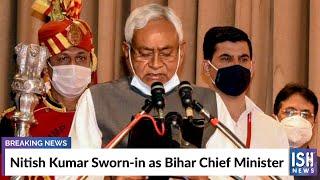 Nitish Kumar Sworn-in as Bihar Chief Minister