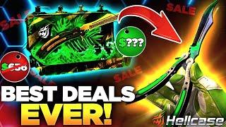 BEST DEALS EVER ON HELLCASE !! ?! HELLCASE PROMO CODE 2024 ! HELLCASE CASE OPENING !