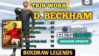 Cara spin box draw legend PES 2021: D. BECKHAM king is FREE KICK