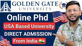 Online Phd from Golden Gate University | Phd for Working Professionals | DBA 2024