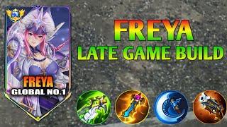 DON'T TRASHTALK FREYA IN EARLY OR YOU LOSE ( MUST WATCH) FREYA BEST BUILD 2025 - MLBB