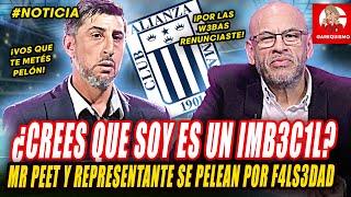 MR. PEET se PELEA con REPRESENTANTE de CRISTIAN DIAZ por tener MALA INFORMACIÓN