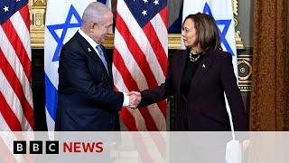 Arab-Americans’ anger over Gaza threatens Kamala Harris in Michigan | BBC News