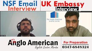 UK Embassy Interview | UK Embassy Mock Interview | After NSF Email UK Embassy Interview