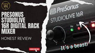 Presonus Studiolive 16r Digital Rack Mixer//Honest Review @brotherwilltorres