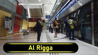 Metro Station Al Rigga - Dubai  - Walkthrough 