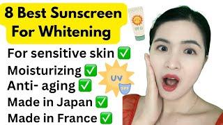 HOW TO APPLY WHITENING SUNSCREENS: 8 Best sunscreens