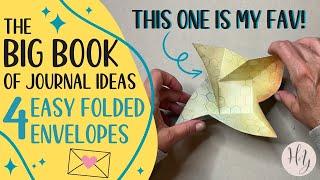 The BIG BOOK of Junk Journal Ideas | Easy Folded Pockets