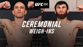 UFC 313: Ceremonial Weigh-In