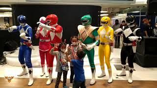 Behind The Scene Power Rangers Cosplay Live Performance