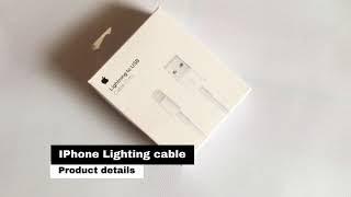 IPhone Lighting cable ।। Reviews and Unboxing।। Rak Tech