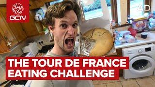 The Tour De France Eating Challenge | How Much Do Pro Cyclists Eat In A Day