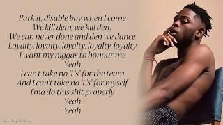 Yxng Bane  - Loyalty | Lyrics Songs