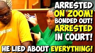 HE'S BACK AND ARRESTED IN COURT!!! Viral Suspended License Returns To Court...