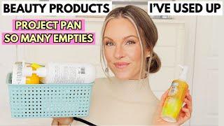 BEAUTY EMPTIES 2025 || SKINCARE, MAKEUP AND HAIRCARE PRODUCT'S I'VE USED UP - PROJECT PAN