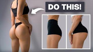 This HOME WORKOUT will change your ENTIRE BUTT! Glute Max & Med Workout, No Equipment, At Home