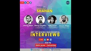 Art of Giving Successful Interviews | Connect with Shahan | Connect HR