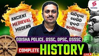 Complete History Marathon for Odisha Police SI, OSSC, OSSSC Exams by Soumya Sir