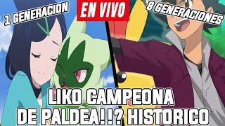 LIKO CAMPEONA DE PALDEA EN POKEMON HORIZONTES Y SUPERA AL CAMPEON ASH!!? | LIKO VS ASH