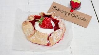 Mini Strawberry Galettes