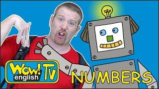 Counting Numbers for Kids + MORE Stories from Steve and Maggie | Learn Spoken English Wow English TV