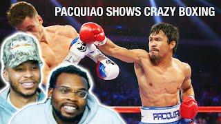 Americans React to 25 Times Manny Pacquiao Showed Crazy Boxing