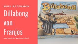 ᐅ Brettspiel „Billabong“ von Franjos + Spielregeln & Spielanleitung