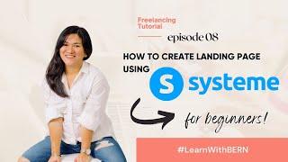 How to Create Landing Page Using Systeme.io - Beginner Friendly