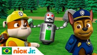 Patrulha Canina | Os filhotes e o robô | Nick Jr. em Português