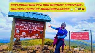 Mt Satima ️ Kenya's Most Underrated Hike  #travel #hiking #vlog