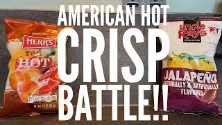 Herr's Red Hot Potato Chips Vs Uncle Ray's Jalapeño Potato Chips