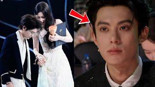 Dylan Wang looked annoyed when YuShuxin - DingYuxi were intimate with each other on live broadcast?